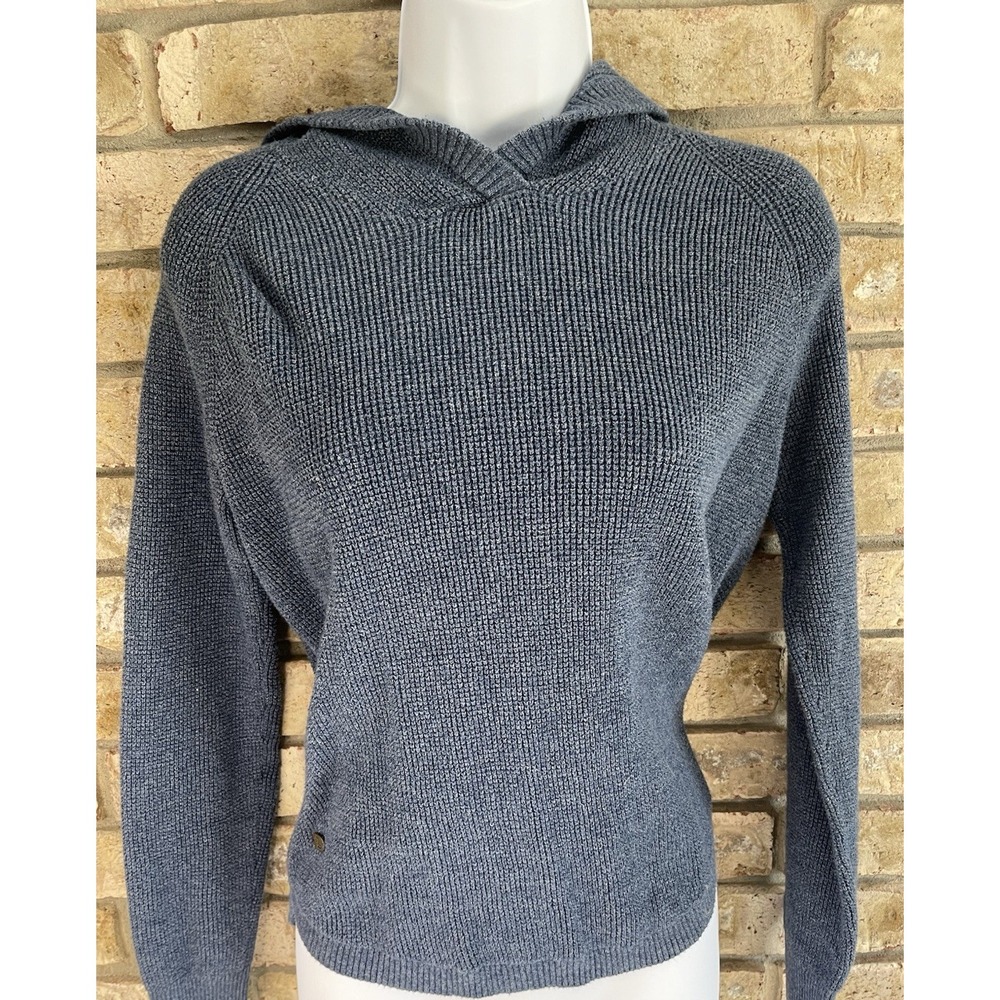 Ralph Lauren Women's hooded pullover sweater blue 100% Cotton Medium